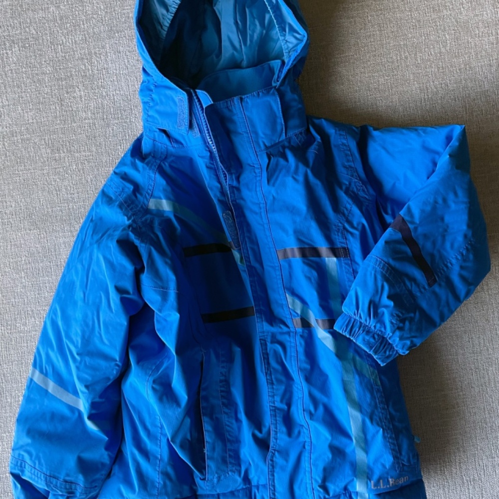 Boys LL Bean Sporty Ski Jacket / Size 6 - 7
